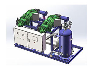 螺桿式單級(jí)并聯(lián)機(jī)組（中高溫）