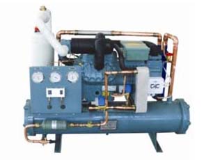 雙級壓縮水冷冷凝機(jī)組