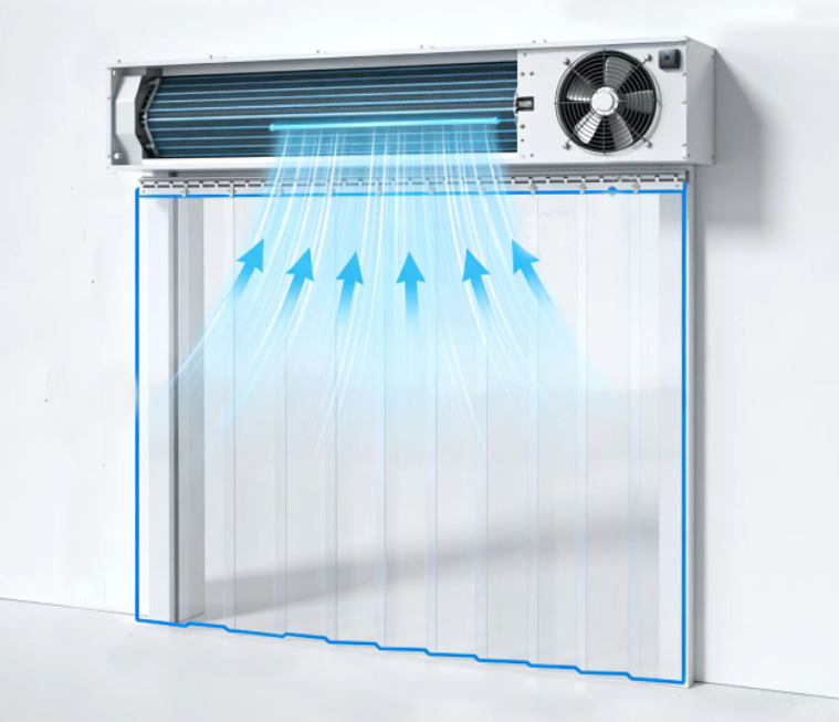 冷藏庫門簾風(fēng)幕配置